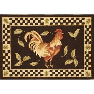 Safavieh Vintage Posters 1' 8&quot X 2' 6&quot Hand Hooked Wool Rug