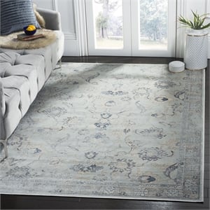 Safavieh Vintage 6' 7&quot X 9' 2&quot Rug in Light Blue