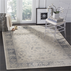 Safavieh Vintage 8' X 11' 2&quot Rug in Stone and Blue