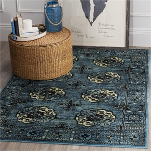Safavieh Vintage Hamadan 4' X 6' Rug in Blue