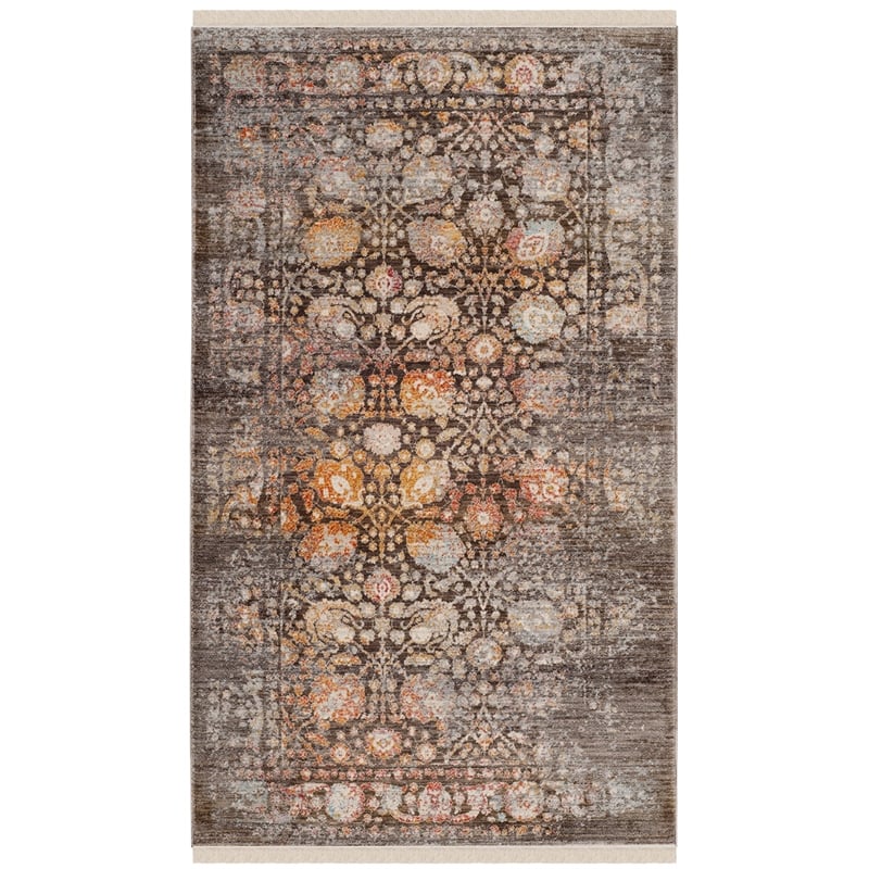 Safavieh Vintage 3' X 5' Rug in Brown