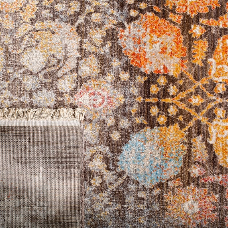 Safavieh Vintage 3' X 5' Rug in Brown