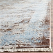 Safavieh Vintage 8' X 10' Rug in Brown and Light Blue