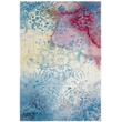 Safavieh Watercolor 4' X 6' Rug in Light Blue and Light Yellow