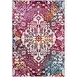 Safavieh Watercolor 4' X 6' Rug in Ivory and Fuchsia
