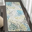 Safavieh Watercolor 8' X 10' Rug in Ivory and Fuchsia