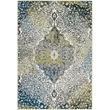 Safavieh Watercolor 4' X 6' Rug in Ivory and Peacock Blue