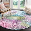 Safavieh Watercolor 4' X 6' Rug in Ivory and Teal