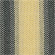 Safavieh Braided 9' x 12' Oval Hand Woven Rug in Black and Gray
