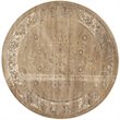 Safavieh Vintage 6' Round Rug in Taupe