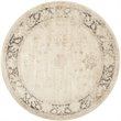 Safavieh Vintage 8' Round Rug in Ivory and Black