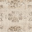 Safavieh Vintage 8' Square Rug in Ivory and Black
