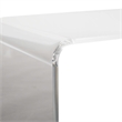 Safavieh Atka Clear Plastic Coffee Table