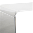 Safavieh Atka Clear Plastic Coffee Table