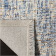 Safavieh Abstract 8' x 10' Hand Tufted Wool Rug in Dark Blue and Rust