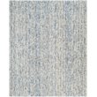 Safavieh Abstract 8' x 10' Hand Tufted Wool Rug in Dark Blue and Rust