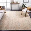 Safavieh Abstract 8' x 10' Hand Tufted Wool Rug in Gold and Blue
