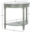 Safavieh Randell Wood Console Table in Ash