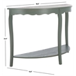 Safavieh Christina Contemporary Wood Console Table in Ash Gray