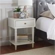 Safavieh Siobhan Wooden Accent Table with Storage Drawer in White