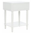 Safavieh Siobhan Wooden Accent Table with Storage Drawer in White