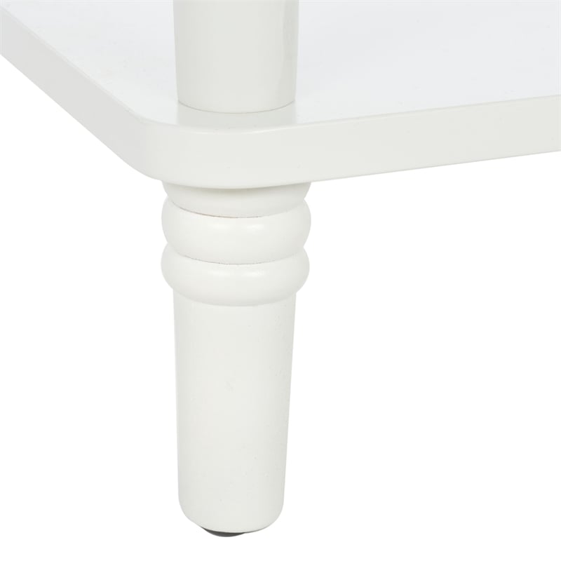 Safavieh Siobhan Wooden Accent Table with Storage Drawer in White