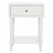 Safavieh Siobhan Wooden Accent Table with Storage Drawer in White