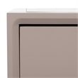 Safavieh Siobhan Wood Accent Table With Storage Drawer in Gray Mauve