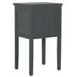 Safavieh Toby Wood Accent Table with Storage Drawers in Teal
