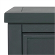 Safavieh Toby Wood Accent Table with Storage Drawers in Teal