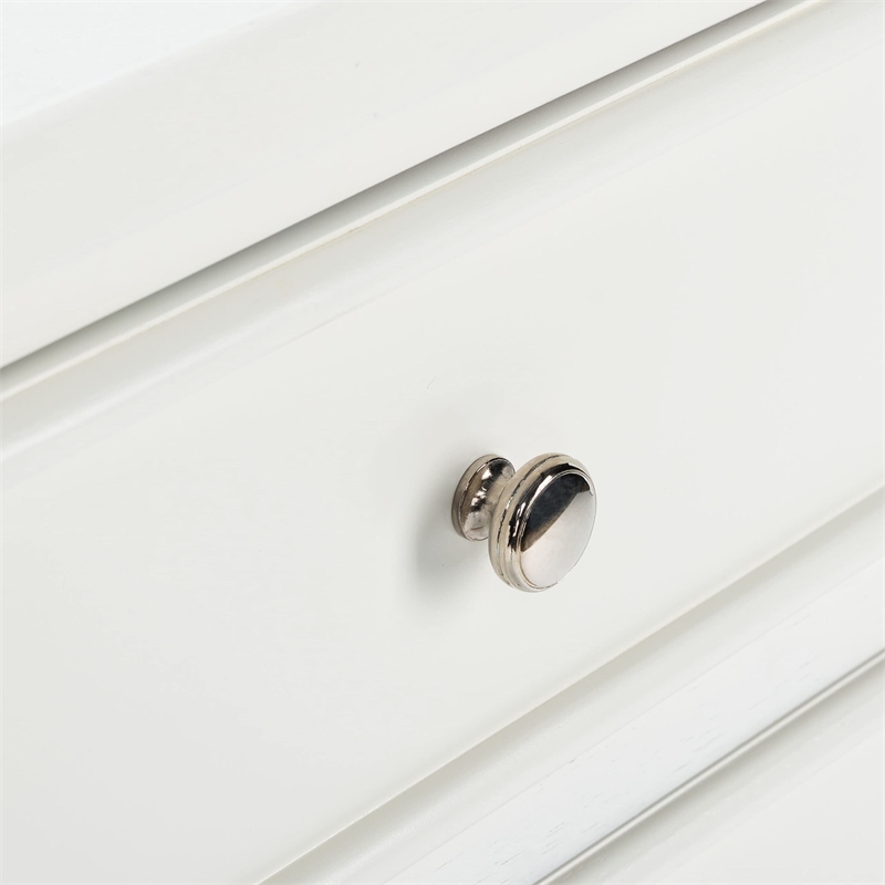 Safavieh Toby Wood Accent Table with Storage Drawers in White
