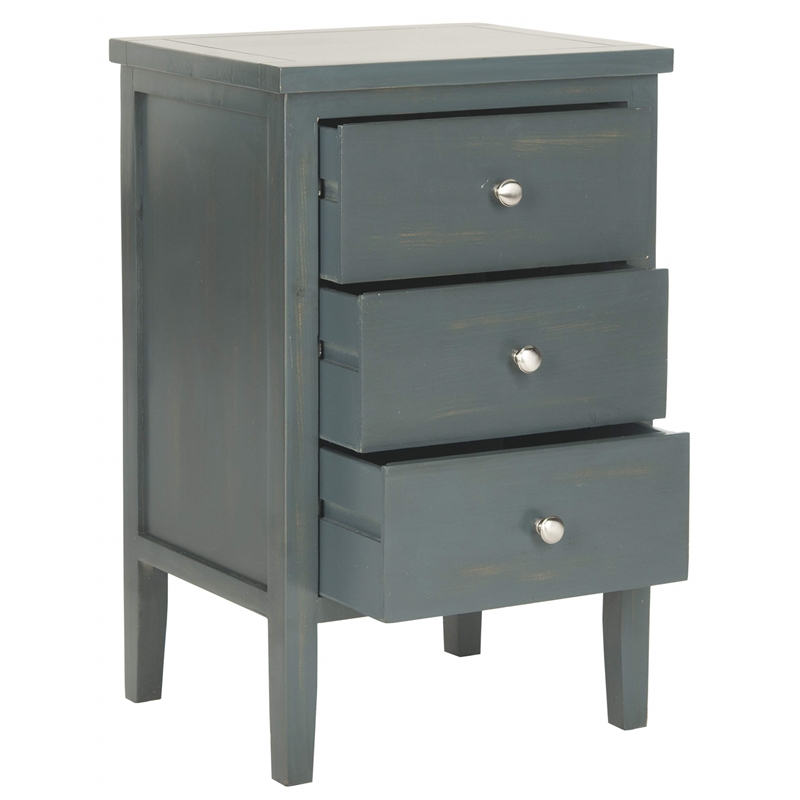 Safavieh DENIZ END TABLE WITH STORAGE DRAWERS