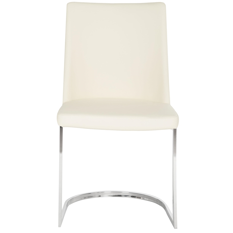 Safavieh PARKSTON 18''H LEATHER SIDE CHAIR