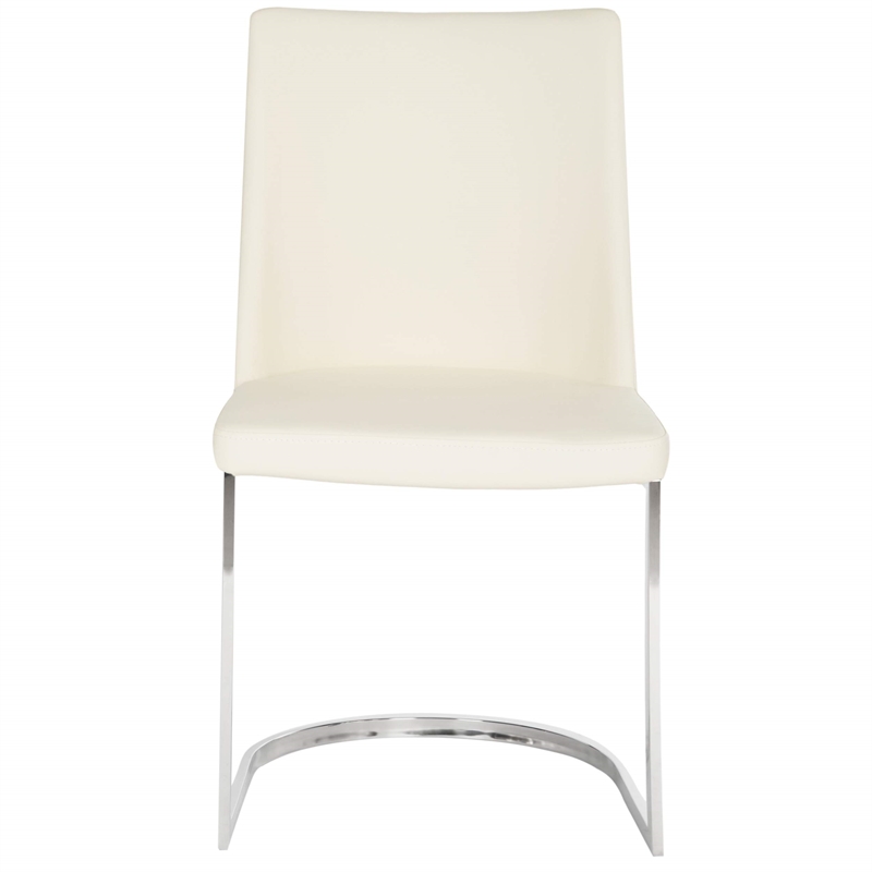 Safavieh PARKSTON 18''H LEATHER SIDE CHAIR