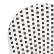 Safavieh Hooper Indoor-Outdoor Stacking Armchair in Black/White
