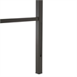 Safavieh Silva King Metal Headboard in Gunmetal