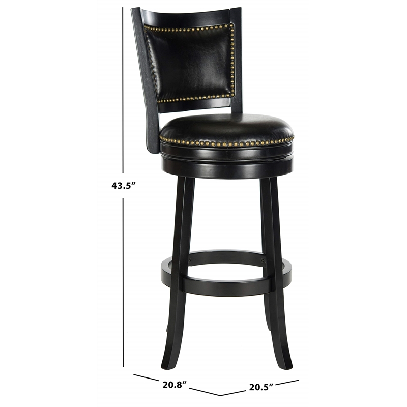 Safavieh Lazzaro Swivel Barstool