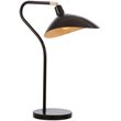 Safavieh Giselle Metal Table Lamp in Black and Gold
