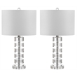 Safavieh Frances Crystal Table Lamp in Off White (Set of 2)