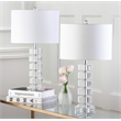 Safavieh Frances Crystal Table Lamp in Off White (Set of 2)