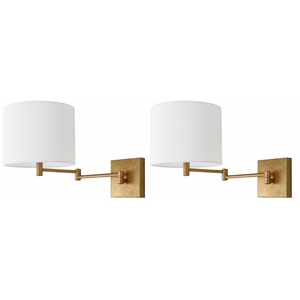 Safavieh Lillian Iron Wall Sconce in Gold