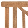 Safavieh Del Mar 3 Seat Bench in Natural /Beige