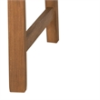Safavieh Del Mar 3 Seat Bench in Natural /Beige