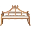 Safavieh Azusa Outdoor Wood Bench in Natural / Beige