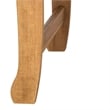 Safavieh Azusa Outdoor Wood Bench in Natural / Beige