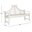 Safavieh Azusa Outdoor Wood Bench in Antique White