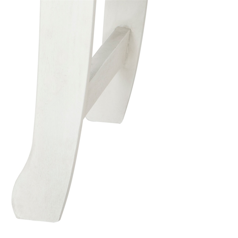 Safavieh Azusa Outdoor Wood Bench in Antique White