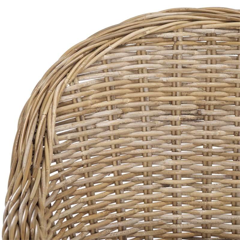 Safavieh ZANE WICKER CLUB CHAIR
