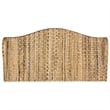 Safavieh Nadine Banana Leaf Fibers Winged King Headboard in Natural