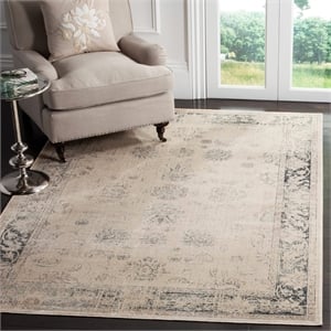 Safavieh Vintage 8'10&quot x 12'2&quot Rug in Ivory and Blue